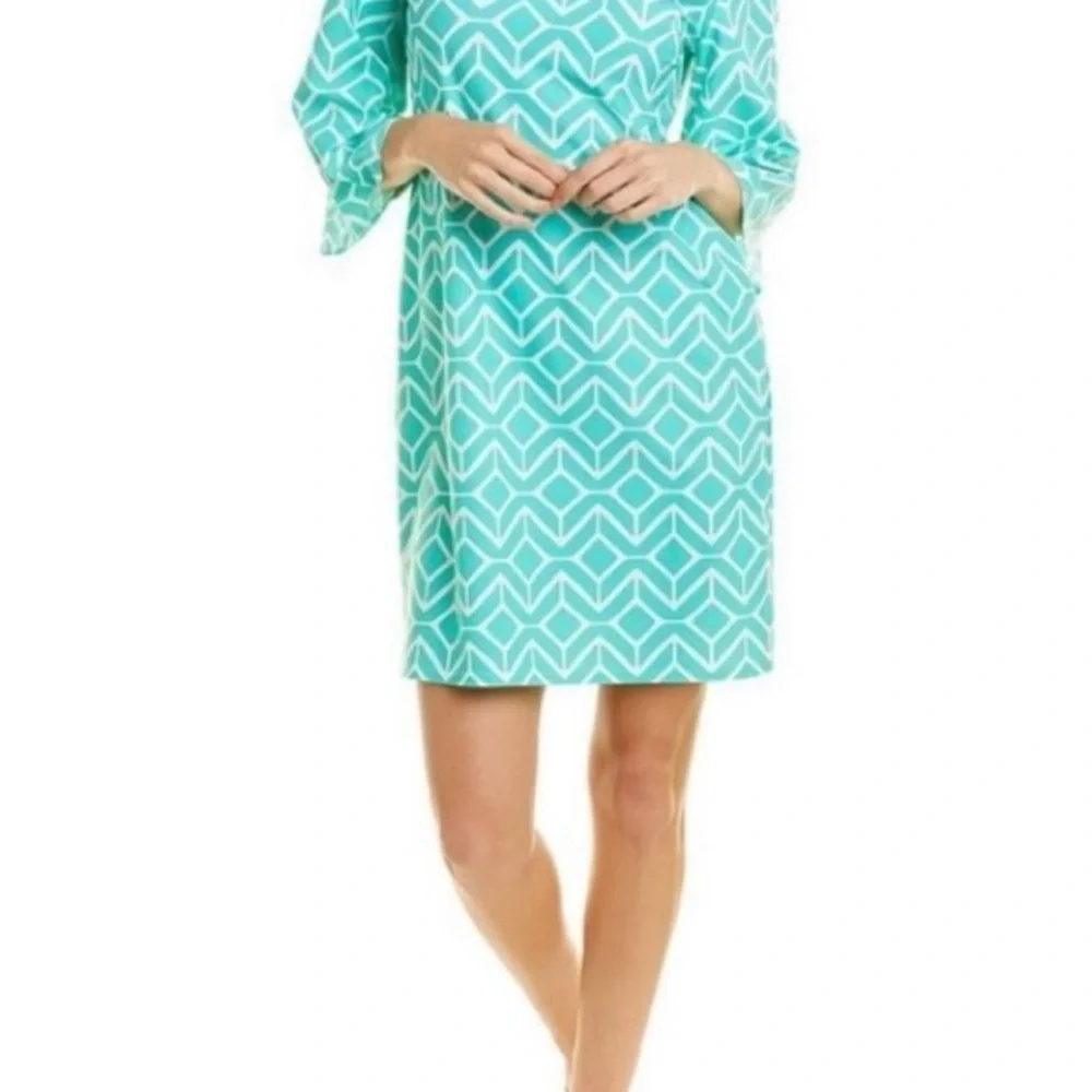 Jude Connally bright turquoise